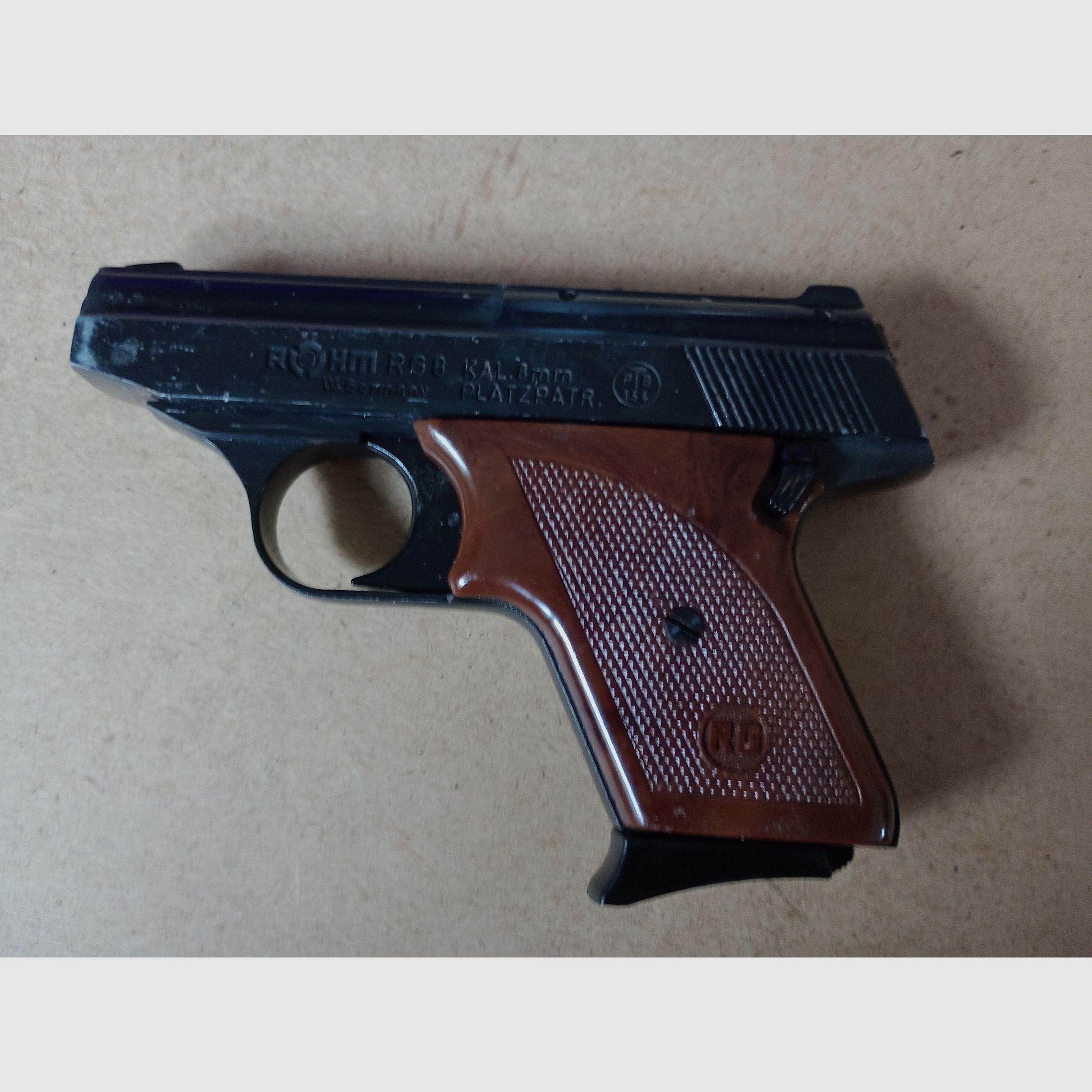 Röhm RG 8, 8 mm blank cartridges, immagine 1 di 5