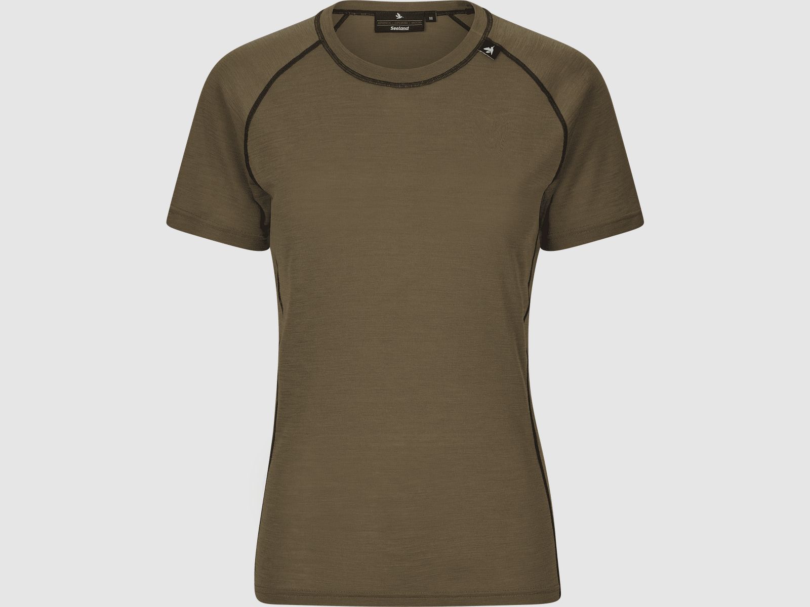 Seeland Apex Aia Camiseta Merino Dama Covert Green, XXL