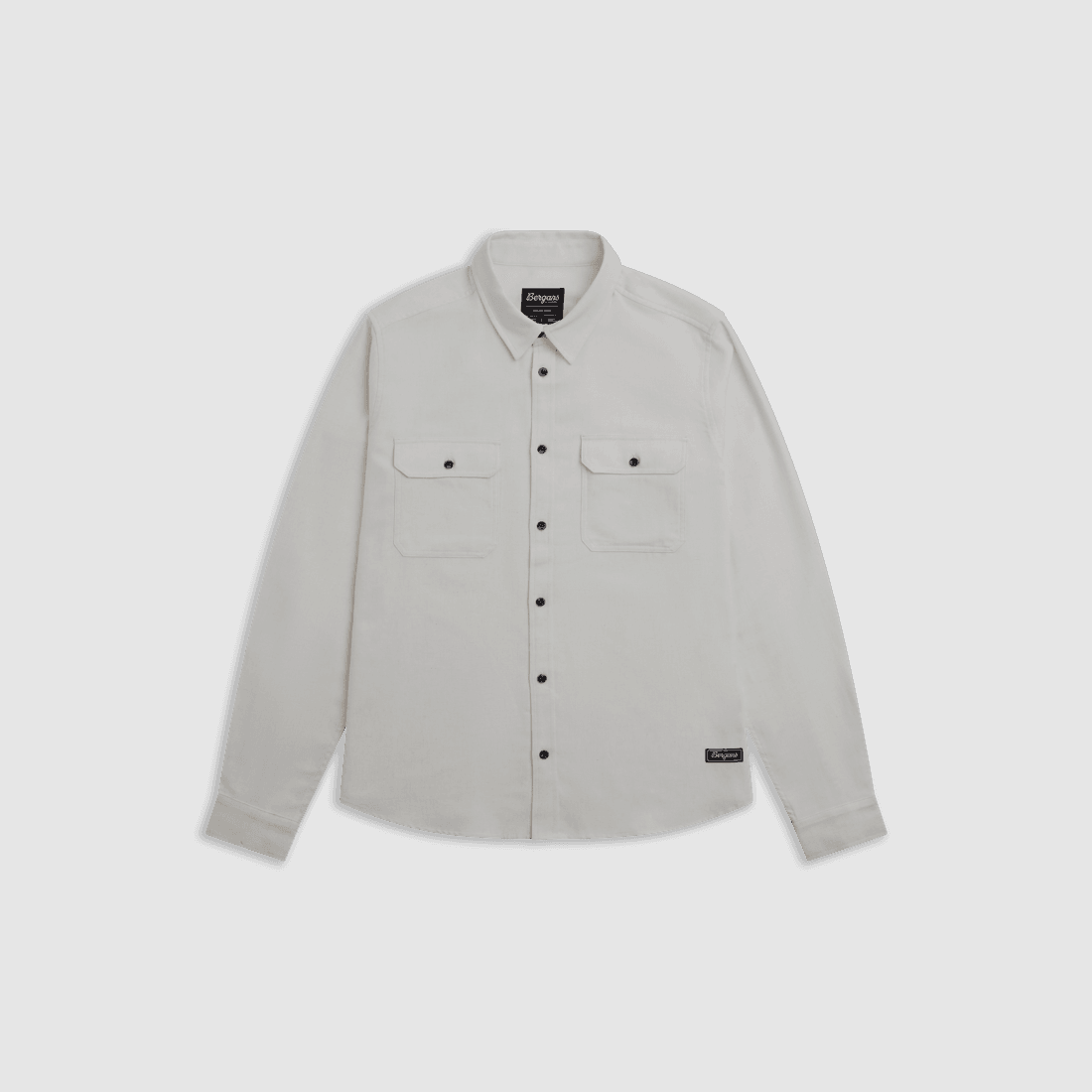 Bergans Nordmarka Flannel Shirt Men Arctic White S