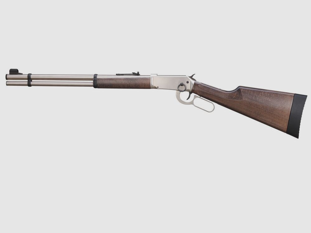 Umarex	 Walther Lever Action, 4,5mm Diabolos, CO2, <7,5 J, Steel-Finish
