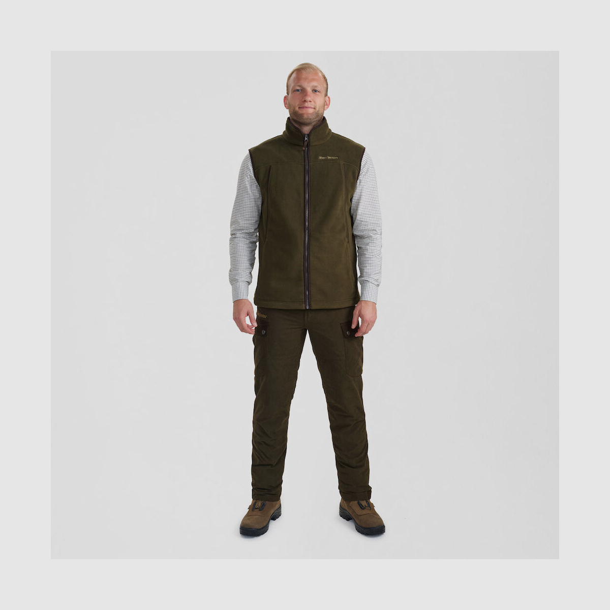 DEERHUNTER Eagle Fleece kamizelka oliwkowa