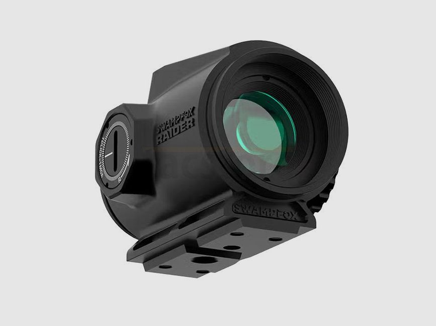 Swampfox Optics Raider 1x20 Red 6 MOA Dot Micro Prism - Black, Bild 7 von 16