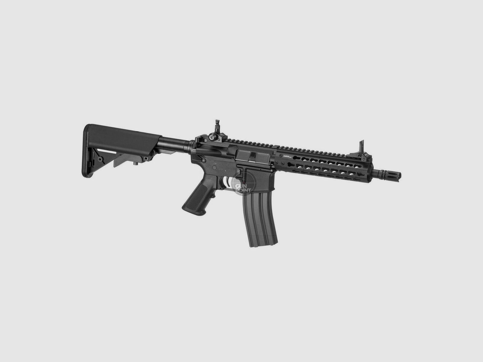 Softair - Gewehr - G&G CM15 KR CQB 8.5 Inch 0.5J-Schwarz - ab 14, unter 0,5 Joule