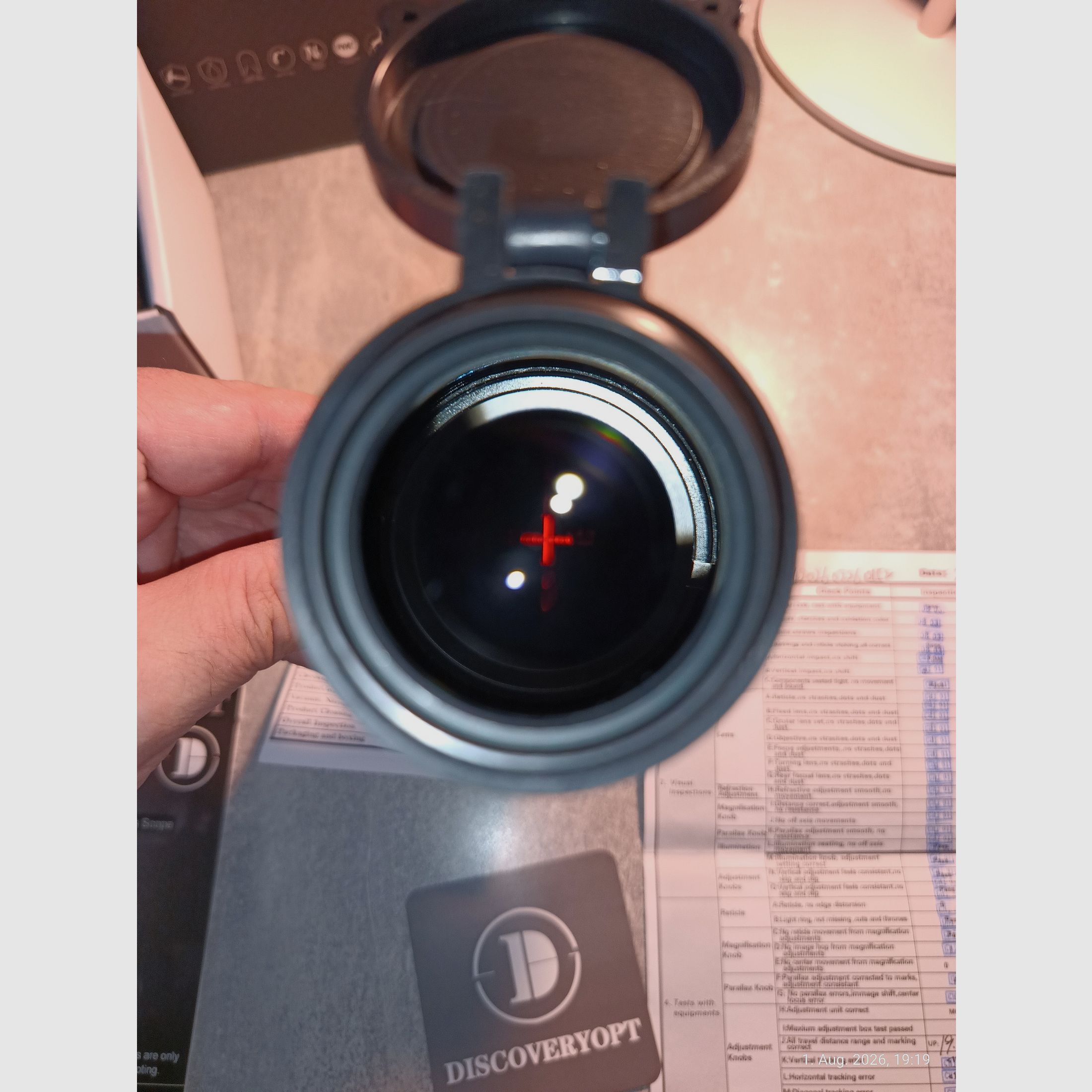 Discovery Optics HD 2-12x24 FFP z szybkozłączkami UTG