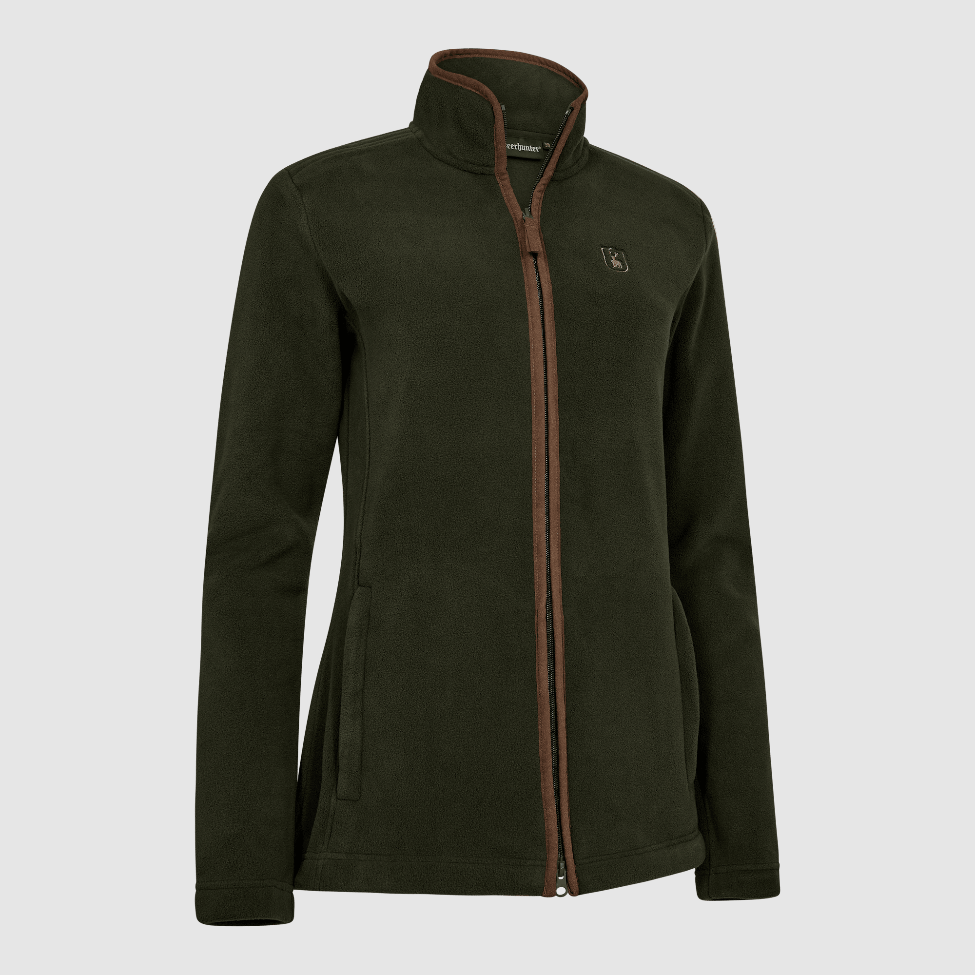 Deerhunter Lady Cumbria Fleece Jacket Women Forest Ember - 44