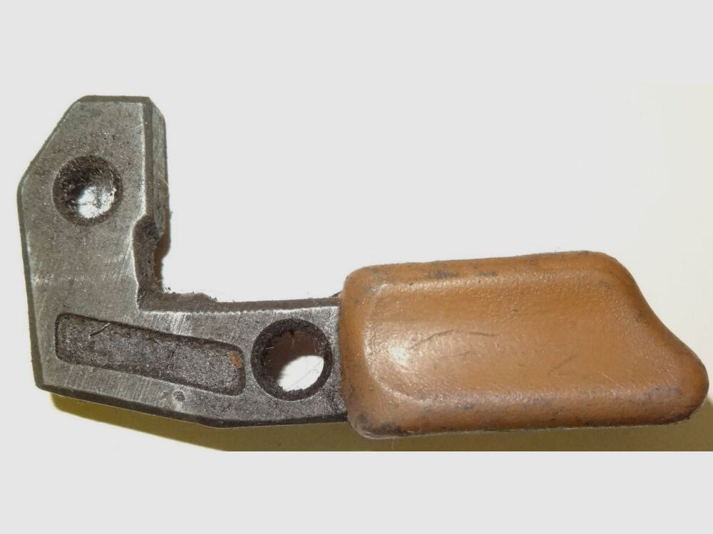 HK G3 leva di caricamento / leva di armamento, marrone, plastica, BW, Bundeswehr