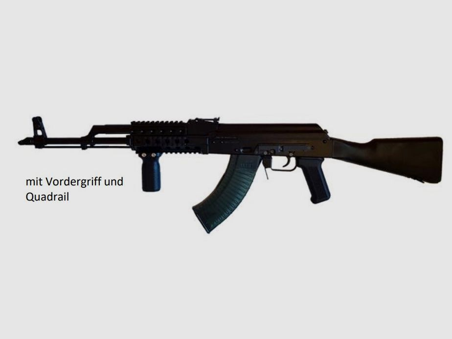 WBP AK Jack TACTICAL – Kunststoff-Festschaft M1913 – 7,62×39 – LL 415mm