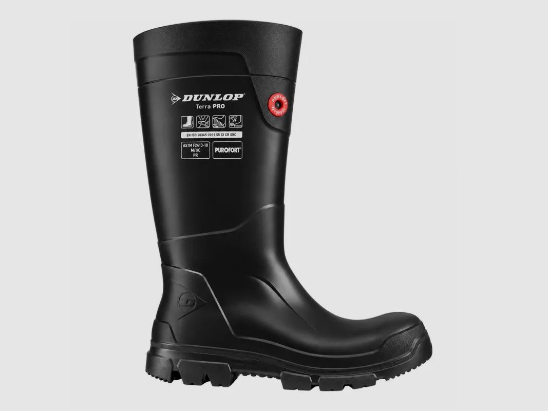 Dunlop TerraPro Purofort Sicherheitsstiefel schwarz S5, Bild 4 von 7