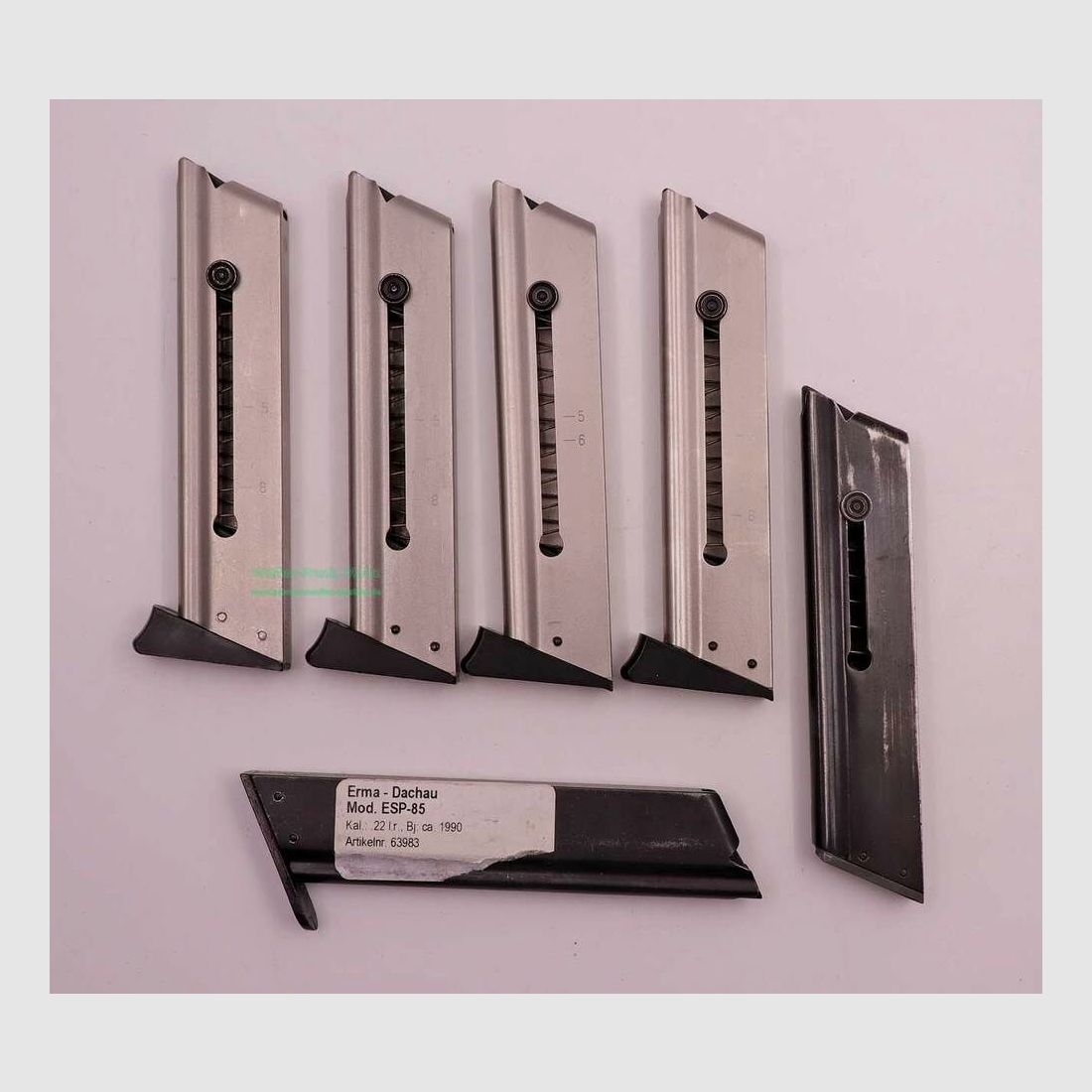 Erma - Dachau replacement magazines pistol ESP85 .22lr