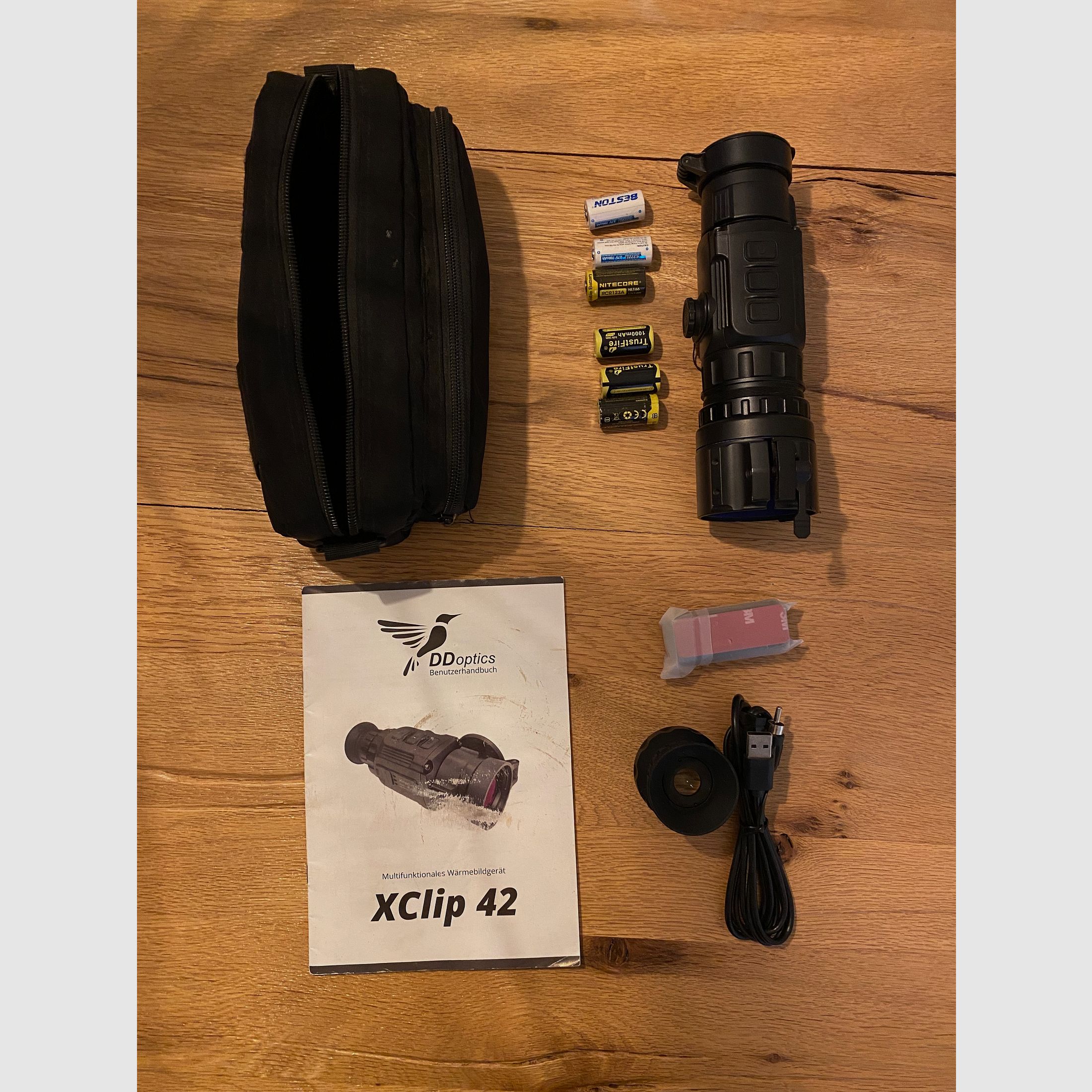 Infriray CL42 mit Rusanadapter und Zubehör 
