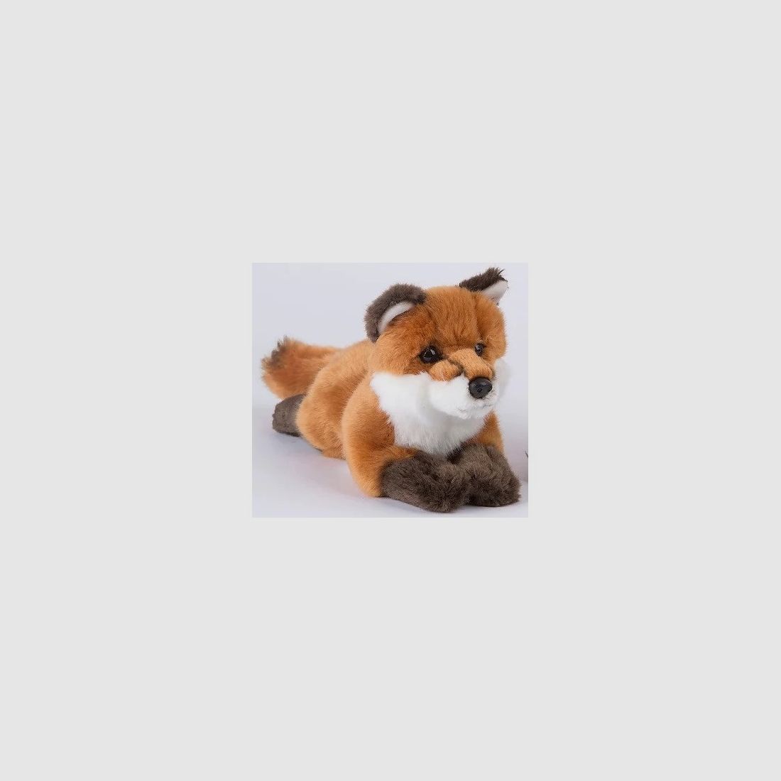 Pluche Vos liggend - 28cm