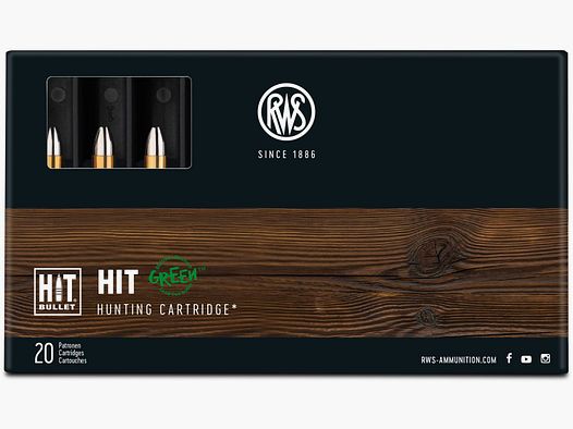 RWS Hit Cal. 22 Hornet - 2.6g / 40gr