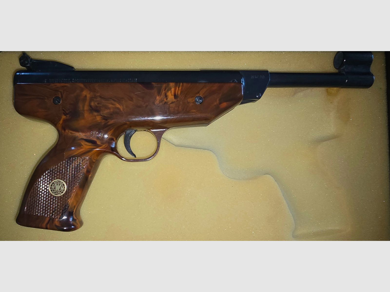 Luftpistole inklusive OVP Weihrauch HW 70 w.NEU