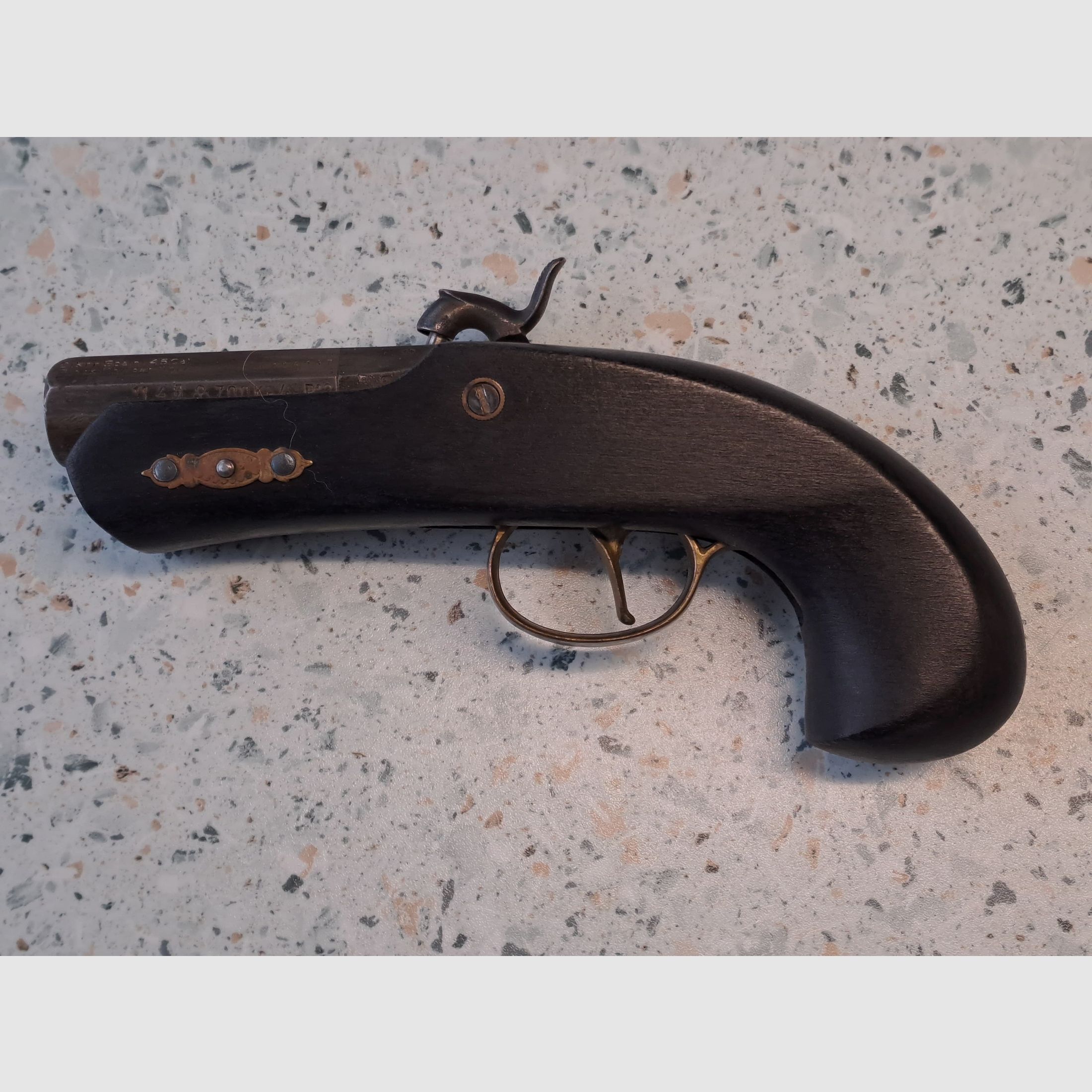 Philadelphia Derringer Dikar .45 including original proof certificate