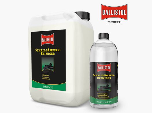 Ballistol Silencer Cleaner 0.5 Liter Bottle