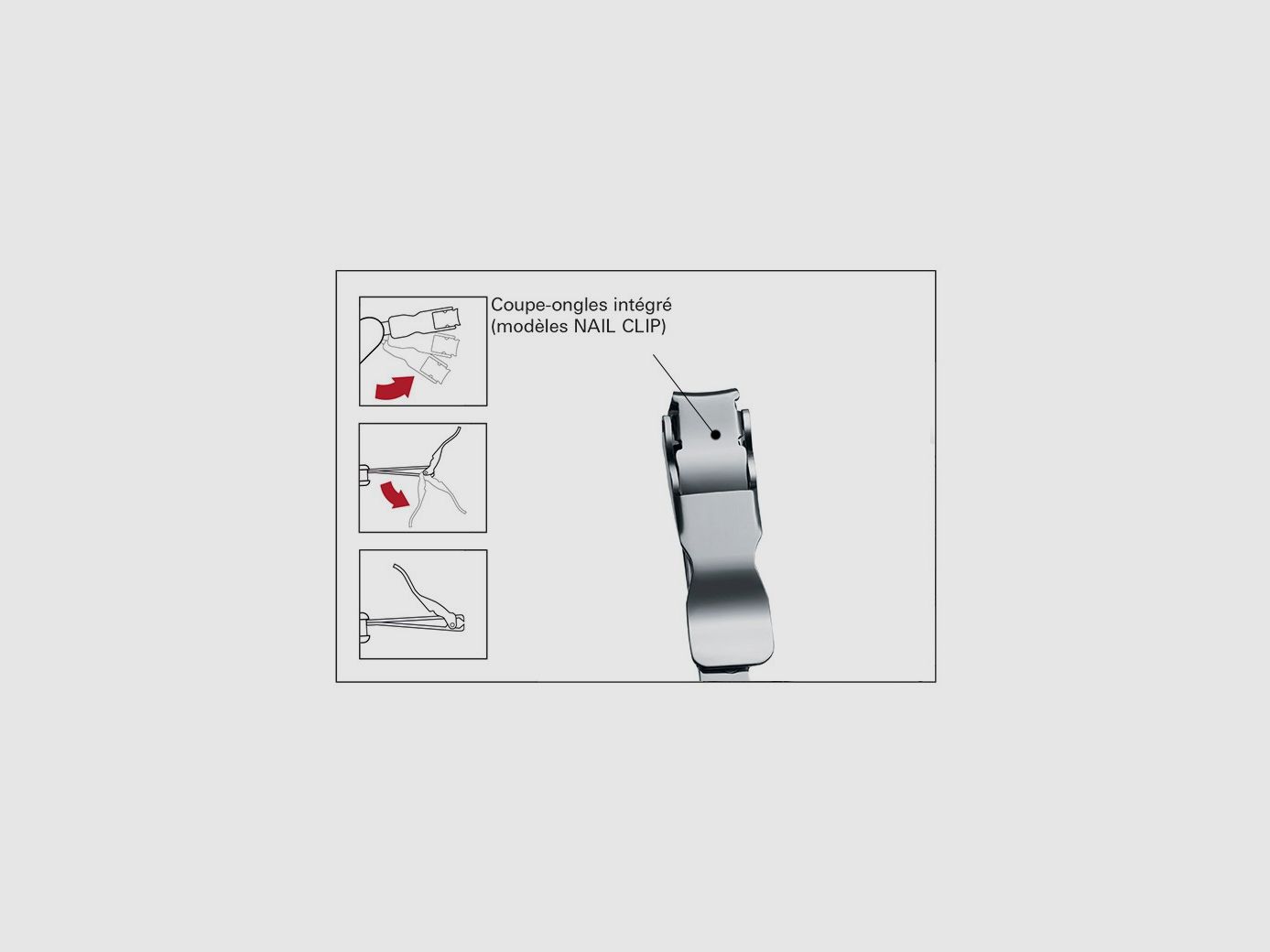 Victorinox Nagelclip 580 Rot, Bild 2 von 4
