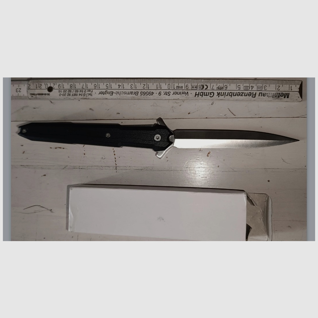 Klapp-Messer Dolchform