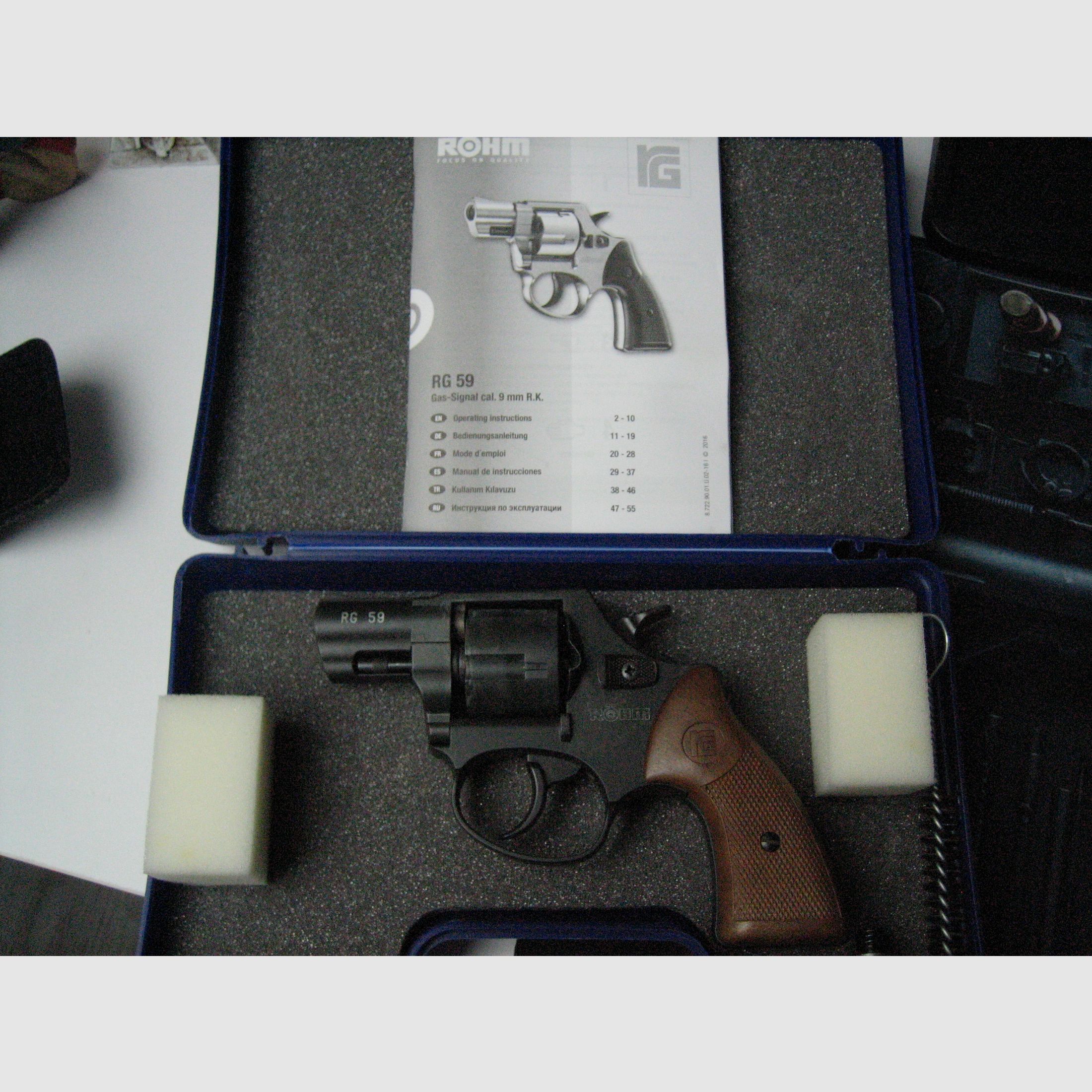 Röhm Schreckschuss Revolver RG 59 R.K   Weihnachtspreis