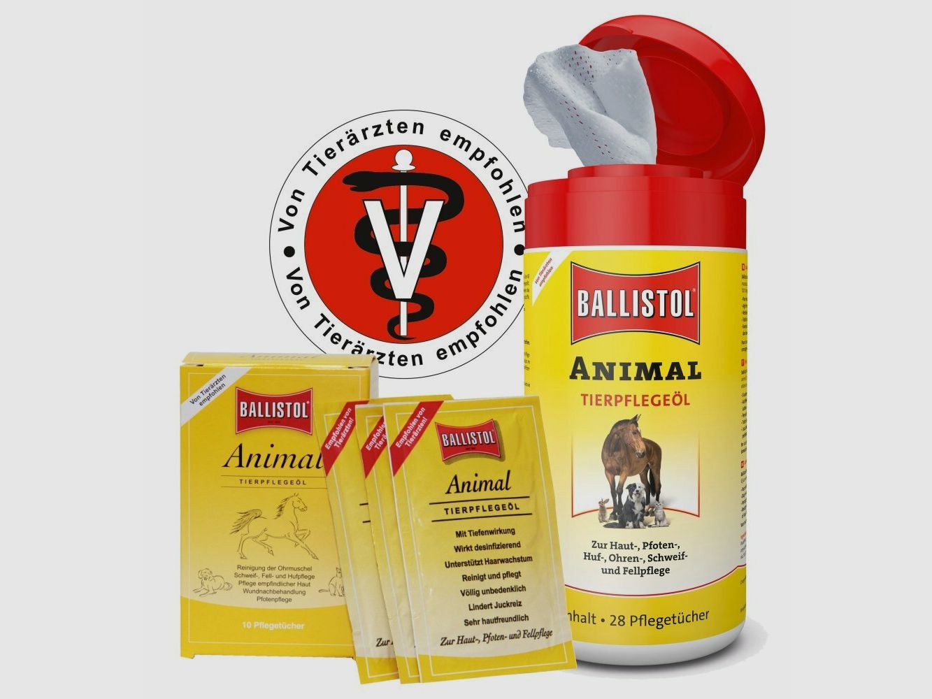 Ballistol Animal Pflegetcher Spenderbox