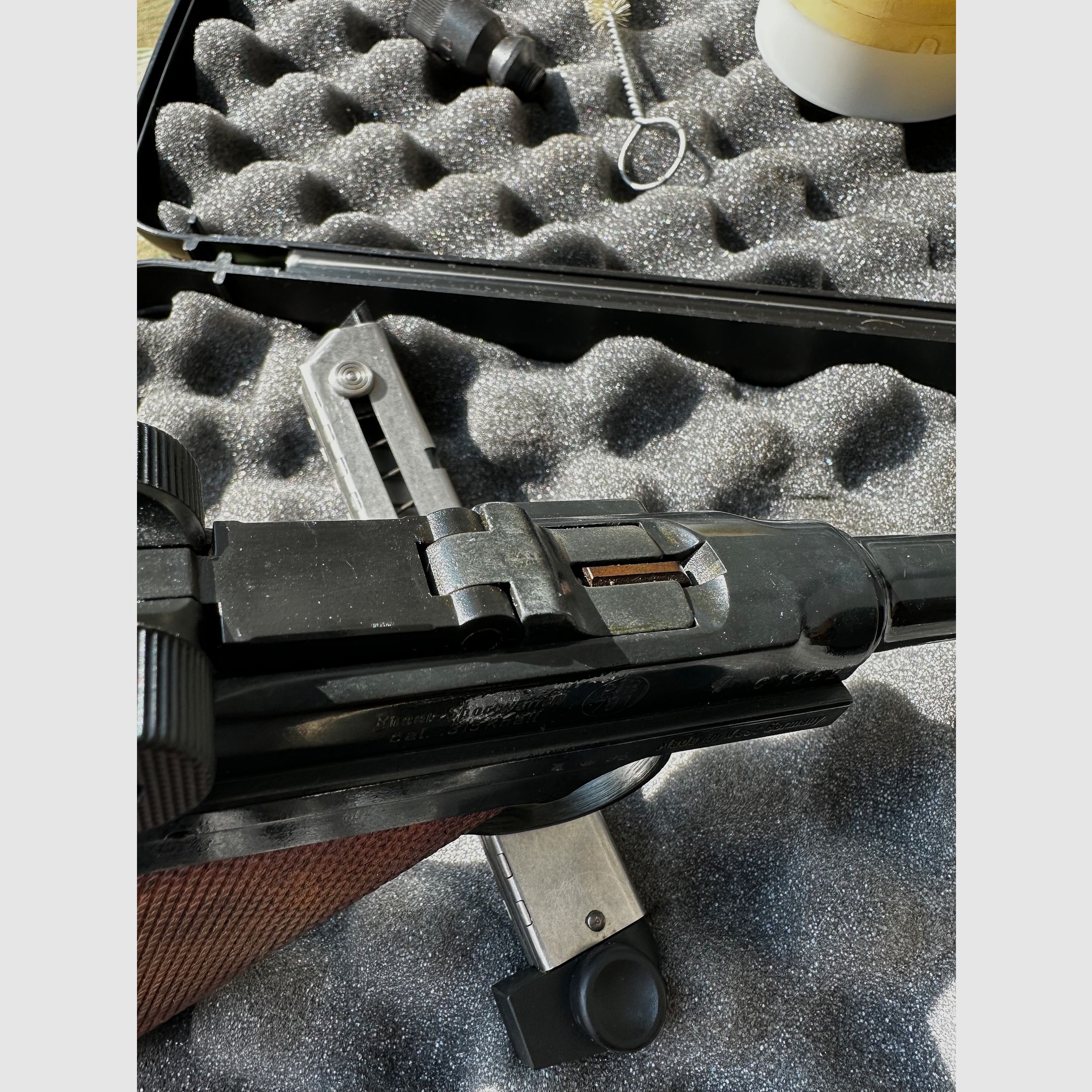 Luger 04 Marinepistole 1er Guerre mondiale 8mm coup de feu de détresse