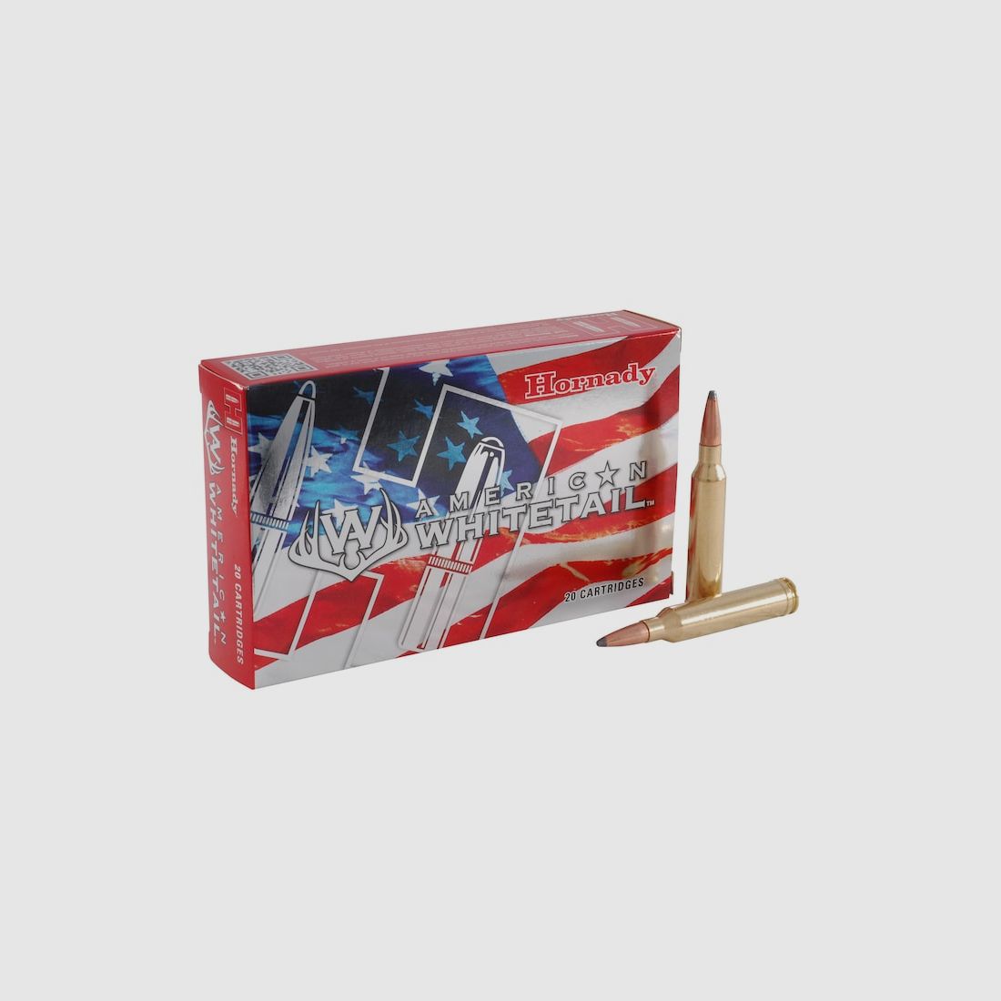 Hornady American Whitetail 7mm Rem. Mag. 139GR JSP 20 cartouches