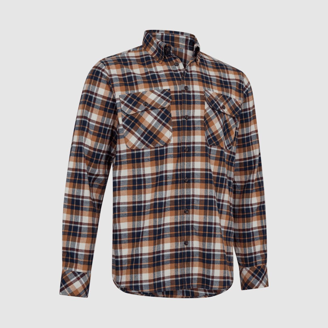 Deerhunter Charles Shirt Men Brown Check 47/48