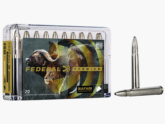 Federal Ammunicja Karabinowa Premium .416 Rem. Mag. 25,9g Trophy Bonded Bear Claw
