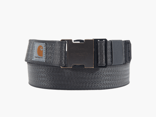 Carhartt Rugged Flex™ Nylon Webbing Belt Men Gravel XL
