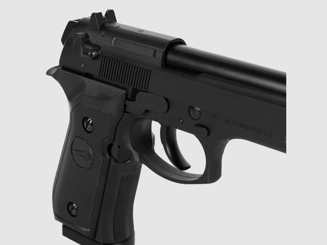 CO2-PISTOLE 92 VOLLMETALL BLOWBACK 4.5BB, Bild 5 von 7