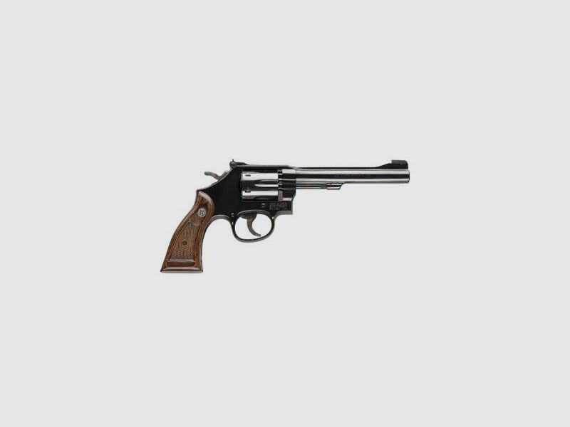 SMITH & WESSON KK-Revolver Mod. 17 -6'' Sondermodell .22lr  6-Schuss-Trommel