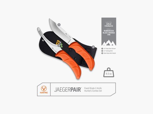 Outdoor Edge Knife Set Jaeger Pair