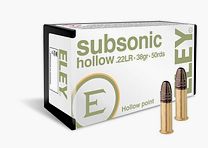 ELEY Subsonic Hollow Cal. 22lr - 38gr