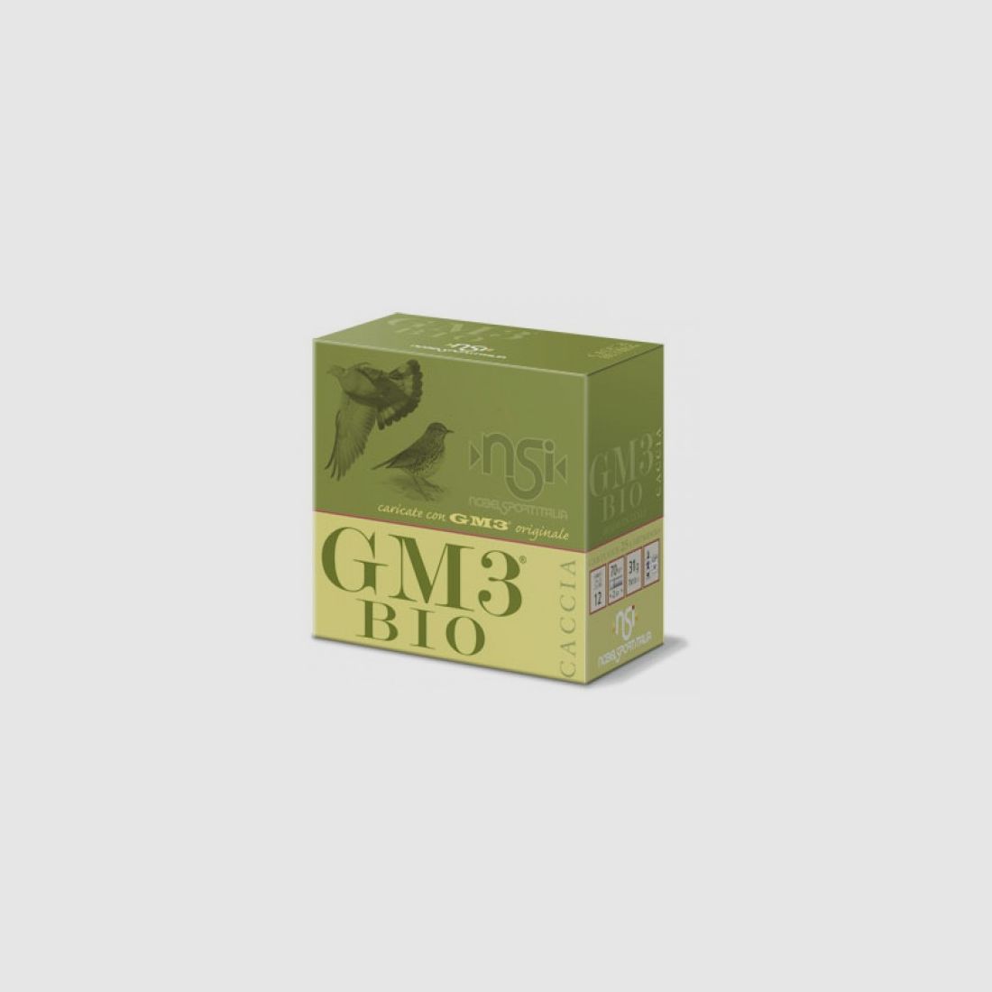 NOBEL Patronen GM3 BIO HP Kal.12 gr.31 Stk.10