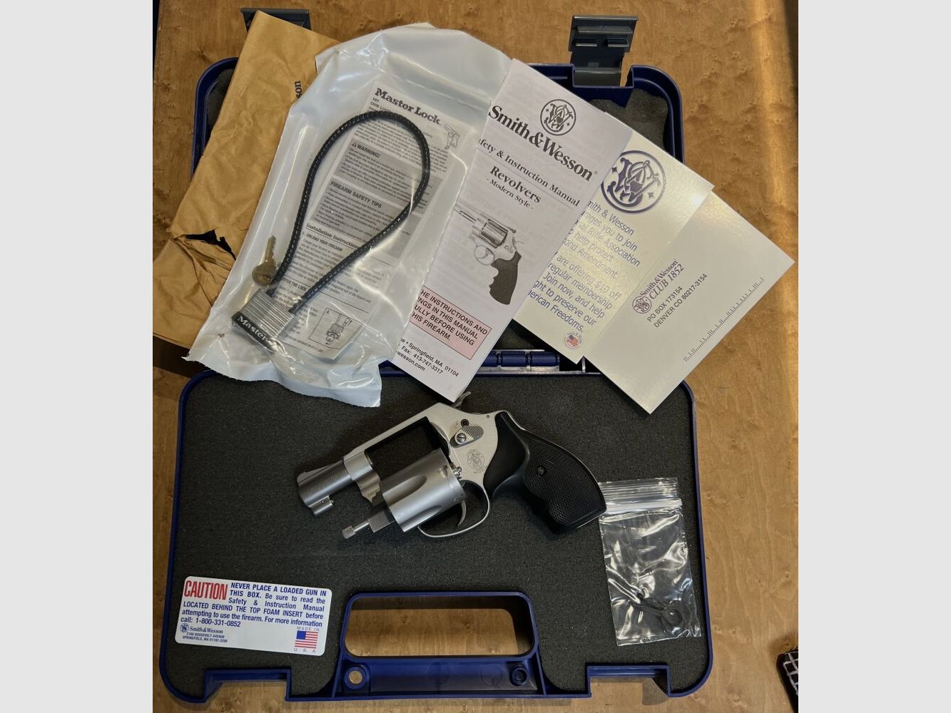 Smith and Wesson S&W 637-2 Airweight .38 Special +P Revolver