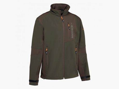 Percussion Softshell Jas Bruin