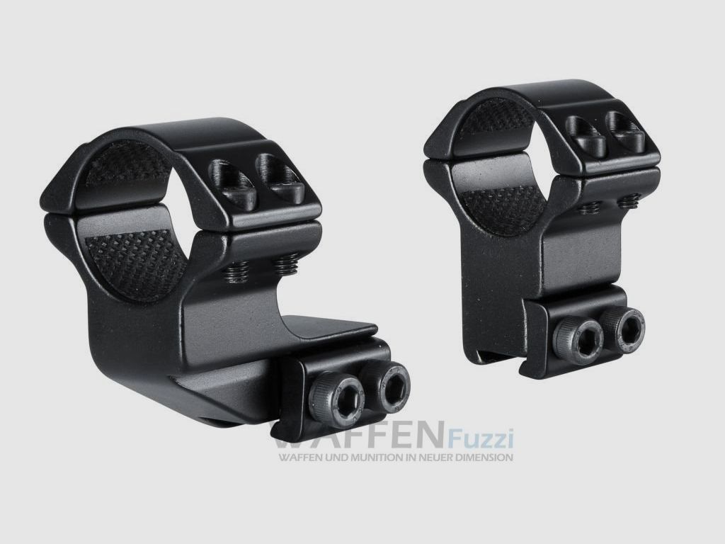 Montaż 1" na szynę pryzmatyczną 11mm wysoka wysokość siodła średnica pierścienia 1 cal