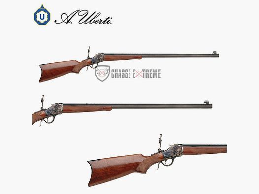 Karabina UBERTI 1885 Jednostrzałowa Wysoka Ściana Specjalna Strzelecka 30" Zestaw Czysty