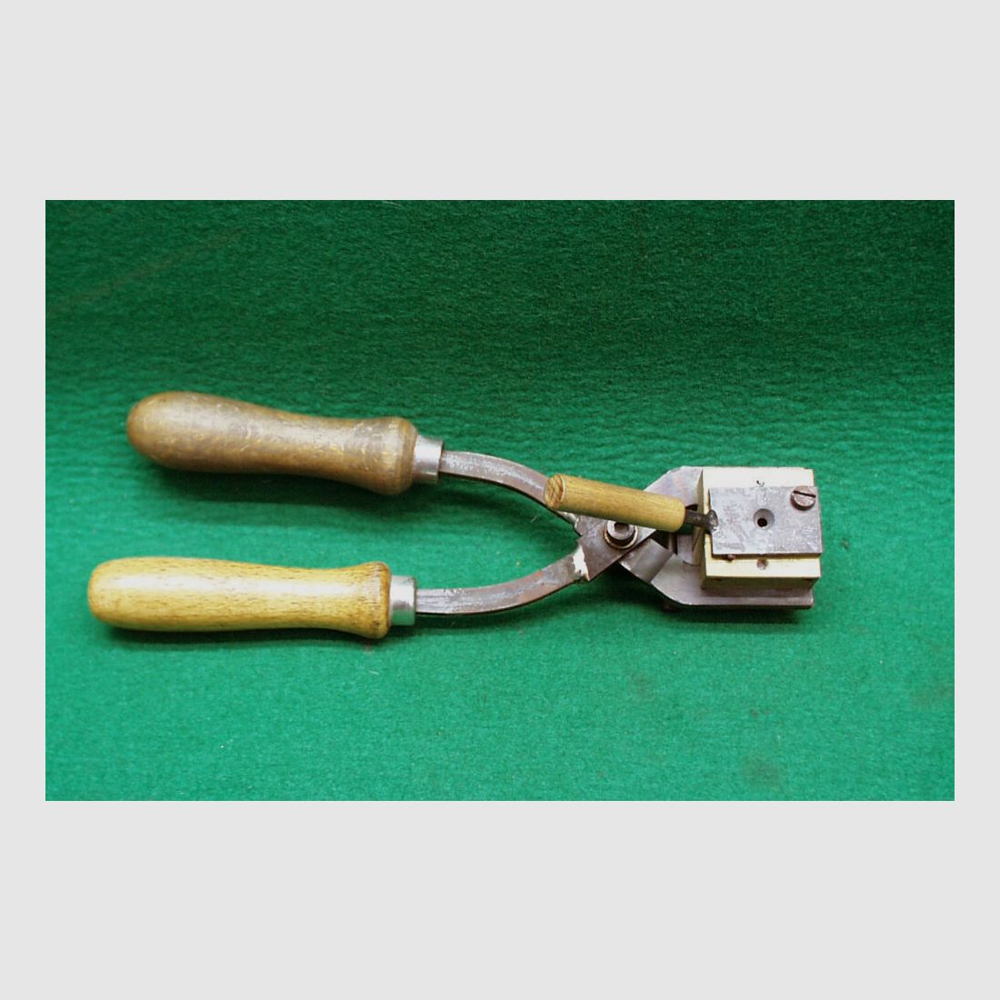 D.Sturm casting mold with grip pliers, used