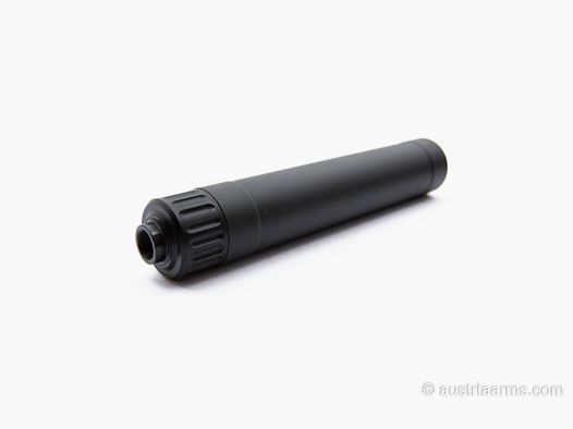 Acheron APS E2 9x19mm 1/2×18″ UNEF Silencer – Black