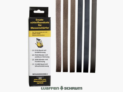 Work Sharp Schleifband (6x)  / Körnung P220