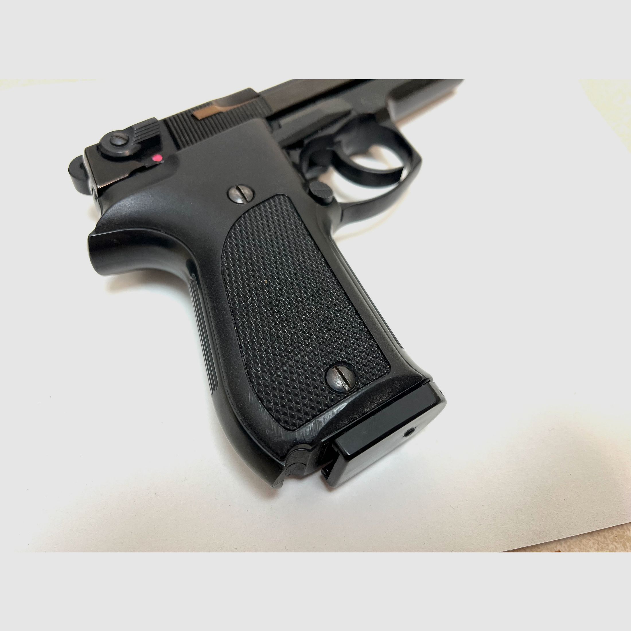 ••• Walther P88 Compact gripplaten - kunststof - origineel •••