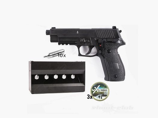 Sig Sauer	 P226 CO2 Pistole CBB 4,5mm Diabolos Plinking Set