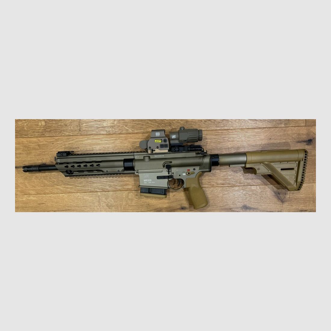 Heckler und Koch	 MR308 A3 Slimline 13" sandfarben