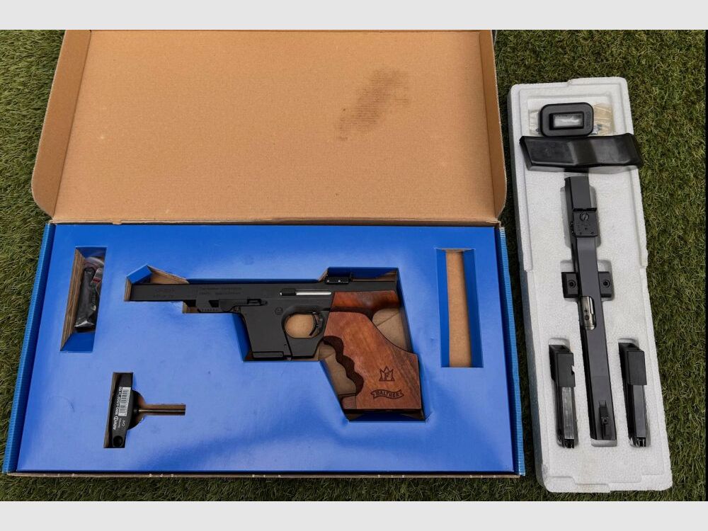 Walther GSP .32 S & W WC + Wechselsystem Kal.22lr .22lr