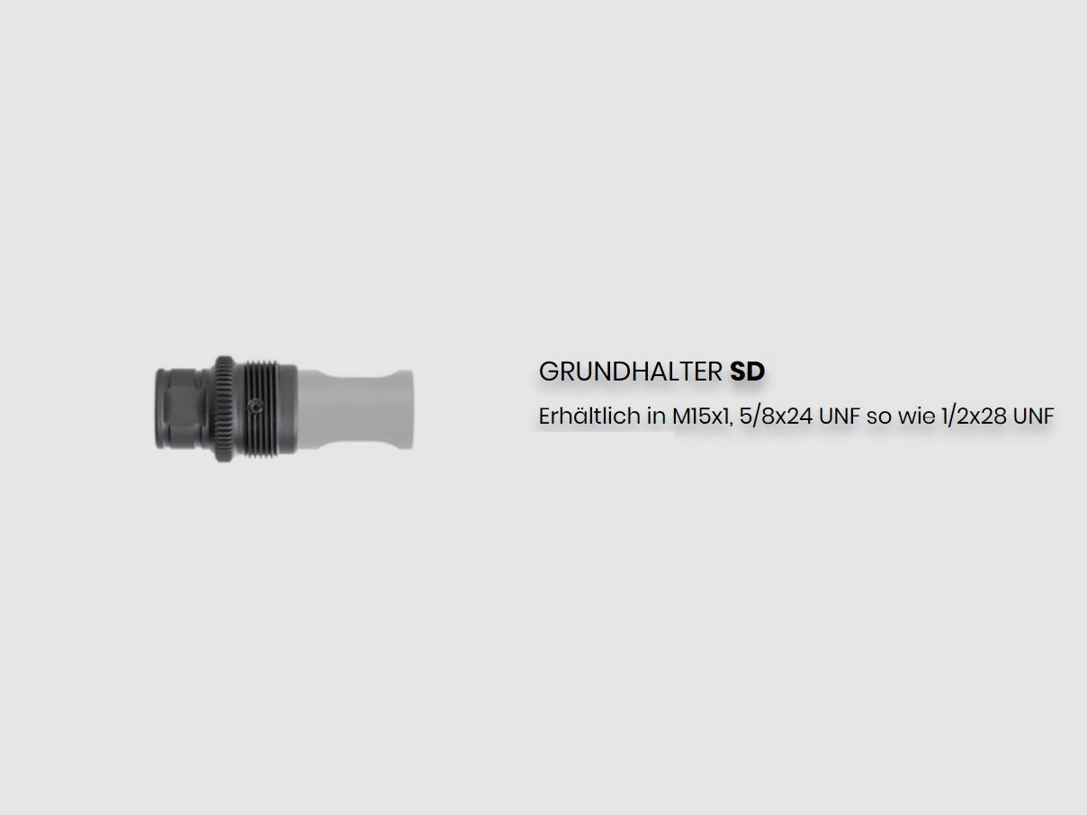 HERA-Arms accessories for barrel muzzle LINK Basic Holder Silencer 5/8x24 UNEF, image 1 of 3