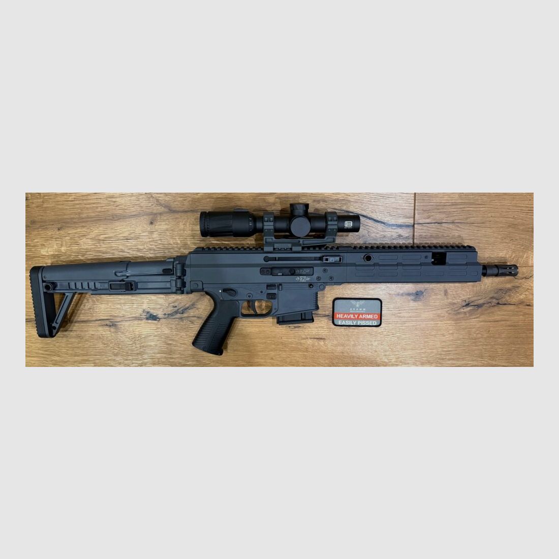 B&T AG (Brügger und Thomet) APC223 PRO, Carbine SPORT grau inkl. EOTECH Vudu 1-8x24