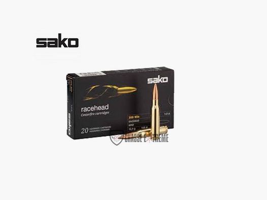 20 Munitions SAKO Racehead 308 Win 168 Gr