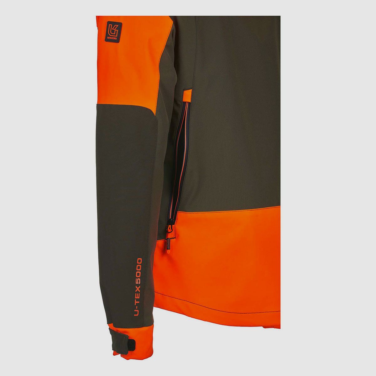 UNIVERS – CHAQUETA DE CAZA SOFTSHELL PREDAZZO U-TEX VERDE/NARANJA, imagen 5 de 5