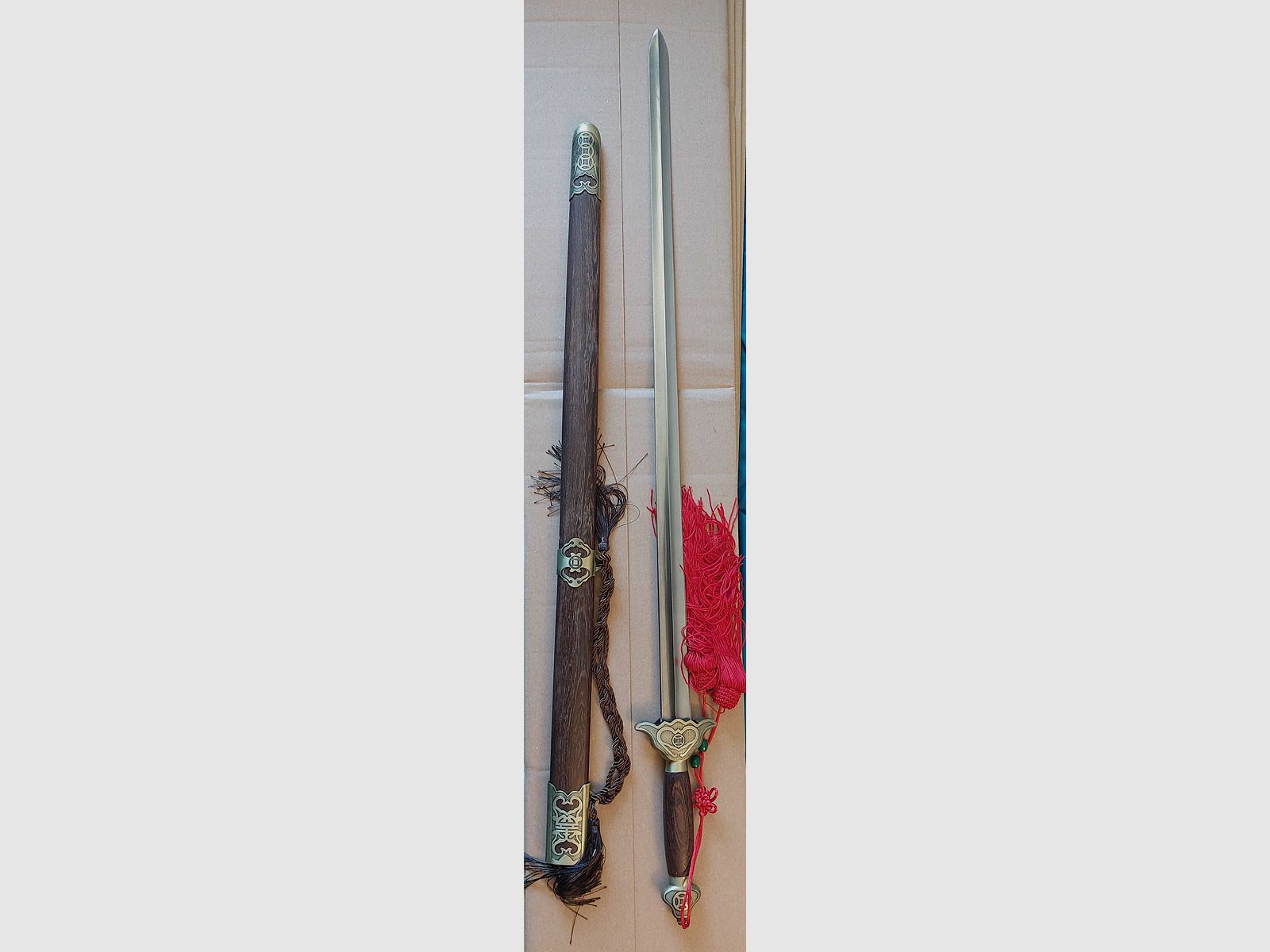 Tai Chi sword with Damascus blade Three Kingdoms