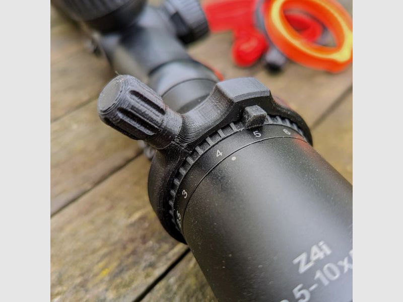 Para Swarovski Z4i: Palanca de ajuste rápido para la configuración de aumento